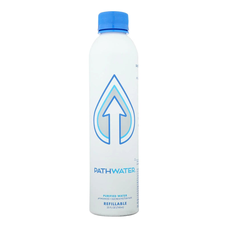 An image displaying Pathwater - Water Purified - Case Of 12 - 25 Ounce by Pathwater