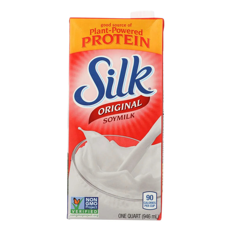 An image displaying Silk Soymilk - Original - Case Of 6 - 32 Ounce by Silk