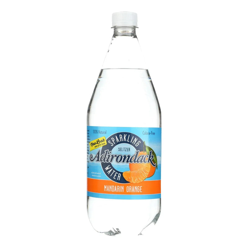 An image displaying Naturals Adirondack Seltzer - Mandarin Orange - Case Of 12 - 33.8 Ounce. by Naturals