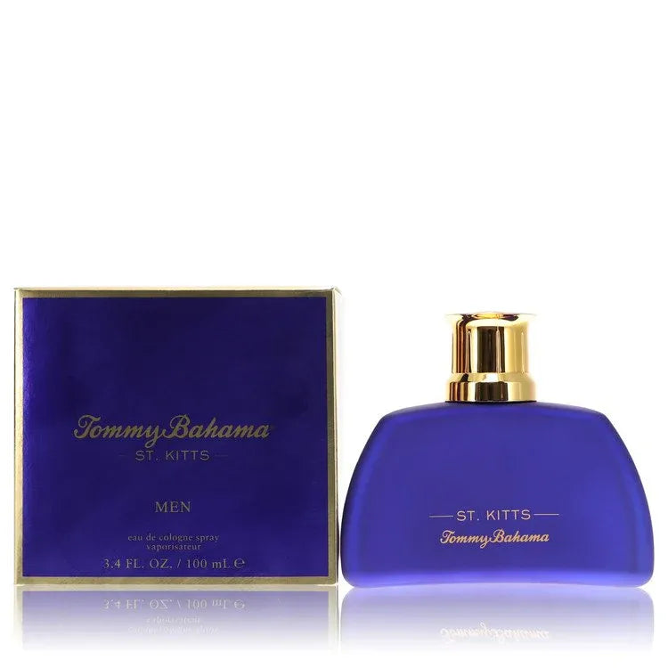 An image displaying Tommy Bahama St. Kitts by Tommy Bahama Eau De Cologne Spray 3.4 oz for Men by Tommy Bahama