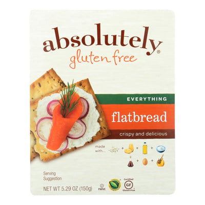 An image displaying Absolutely Gluten Free - Flatbread - Original - Case Of 12 - 5.29 Ounce. by Absolutely Gluten Free