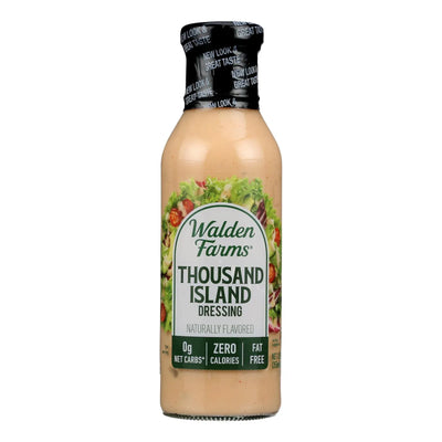 An image displaying Walden Farms - Dressing Calorie Free Thousand Island - Case Of 6-12 Ounce by Walden Farms