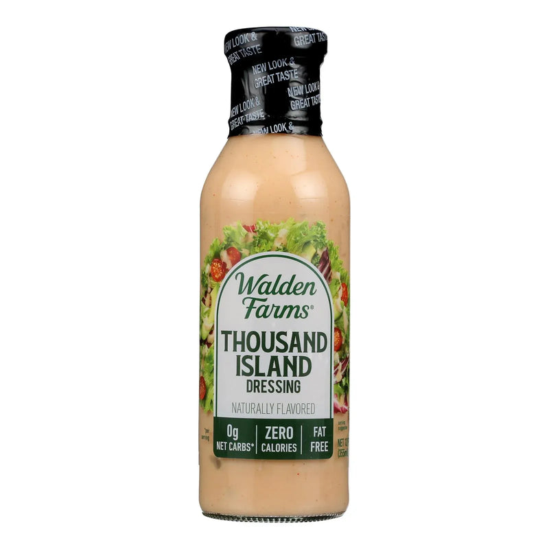 An image displaying Walden Farms - Dressing Calorie Free Thousand Island - Case Of 6-12 Ounce by Walden Farms