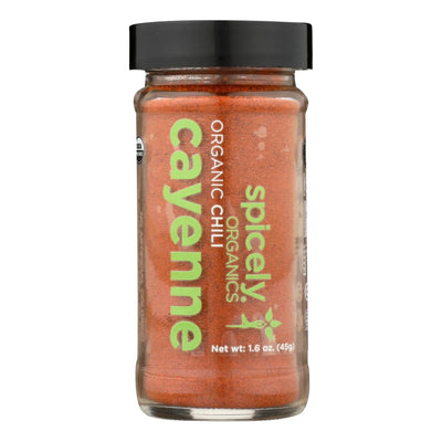 An image displaying Spicely Organics - Organic Cayenne Pepper - Case Of 3 - 1.6 Ounce. by Spicely Organics