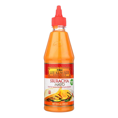 An image displaying Lee Kum Kee Mayonnaise - Sriracha - Case Of 6 - 15 Fl Ounce by Lee Kum Kee