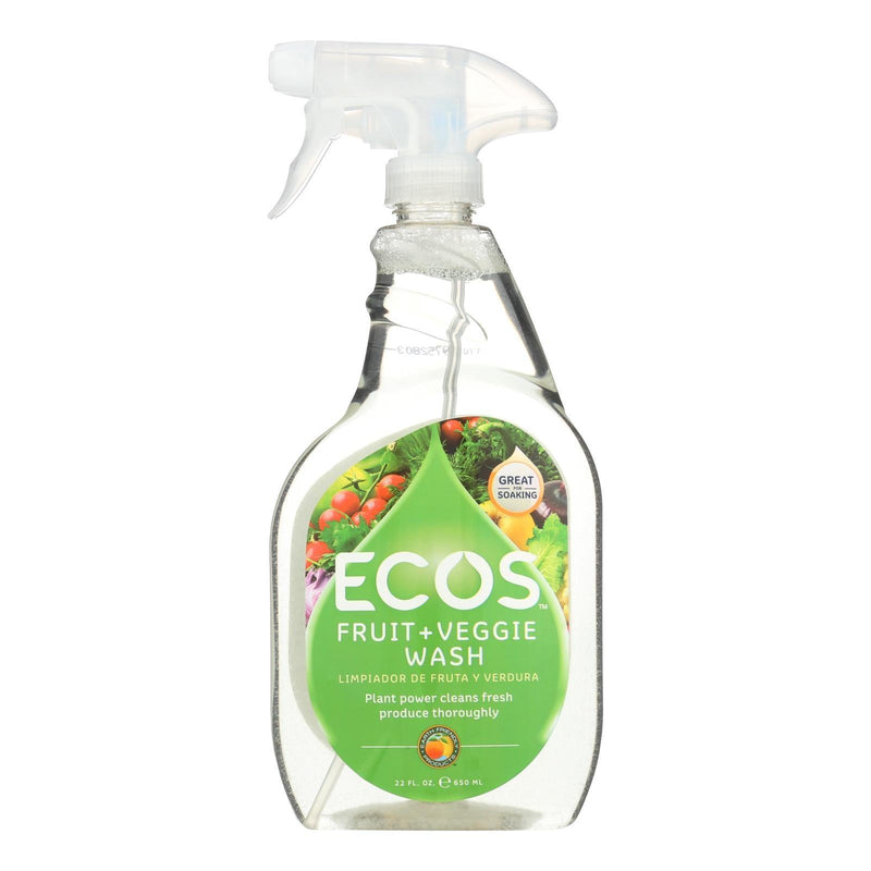 Earth Friendly Fruit And Vegetable Wash - Case Of 6 - 22 Ounce