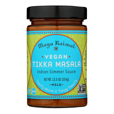 An image displaying Maya Kaimal - Smmr Sauce Vgn Tikka Masala - Case Of 6 - 12.5 Ounce by Maya Kaimal