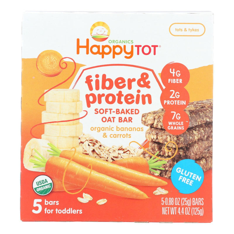 Happy Tot Happy Tot Fiber And Protein - Apple Peach Pumpkin And Cinnamon - Case Of 6 - 0.88 Ounce