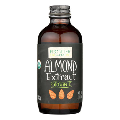 An image displaying Frontier Herb Almond Extract - Organic - 4 Ounce by Frontier Herb