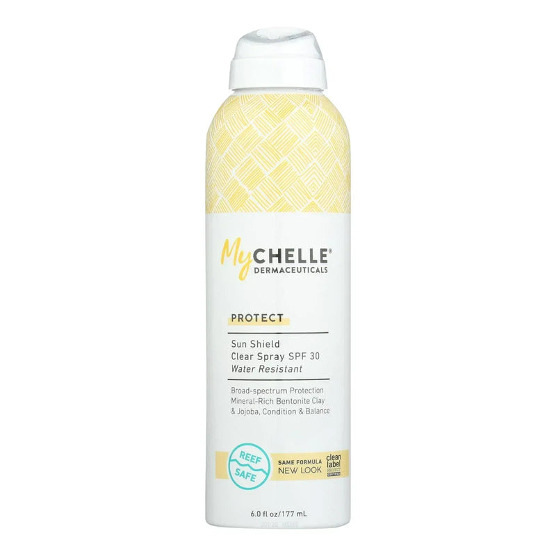 An image displaying Mychelle Dermaceuticals - Sun Shld Spry Spf 30 Clr - 1 Each 1-6 Ounce by Mychelle Dermaceuticals