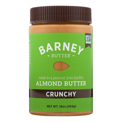 Barney Butter - Almond Butter - Crunchy - Case Of 6 - 16 Oz. - Orca Market