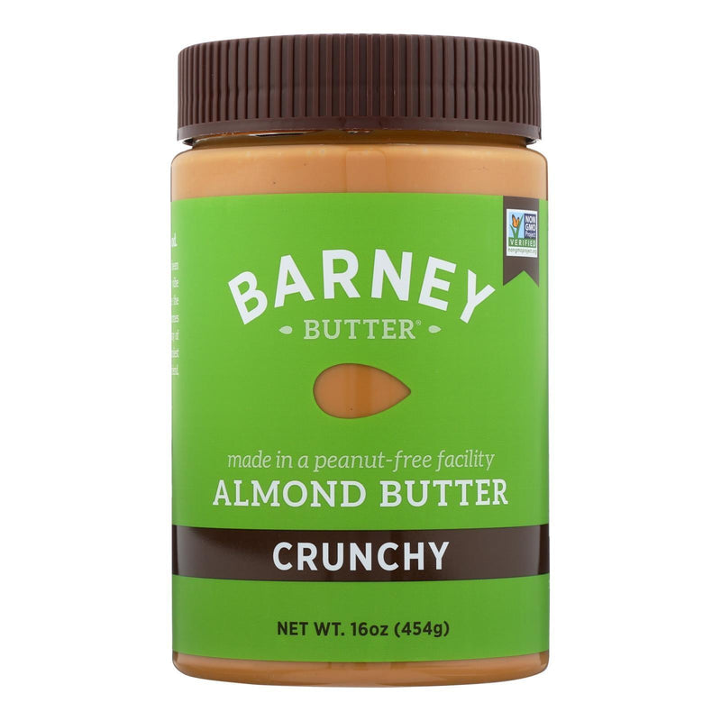Barney Butter - Almond Butter - Crunchy - Case Of 6 - 16 Oz. - Orca Market