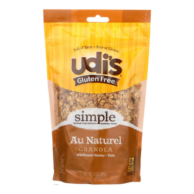 An image displaying Udi's Granola, Au Naturel - Case Of 6 - 11 Ounce by Udi's