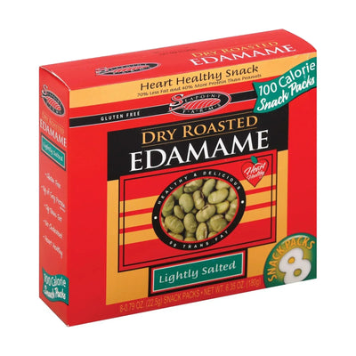 An image displaying Seapoint Farms Dry Roasted Edamame - Lightly Salted - Case Of 12 - 0.79 Ounce. by Seapoint Farms