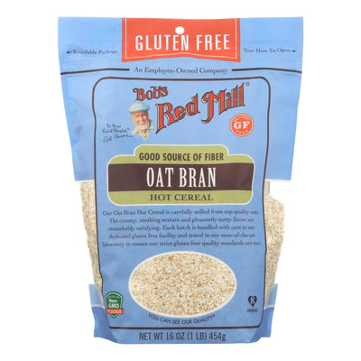An image displaying Bob's Red Mill - Oat Bran - Gluten Free - Case Of 4-16 Ounce. by Bob's Red Mill