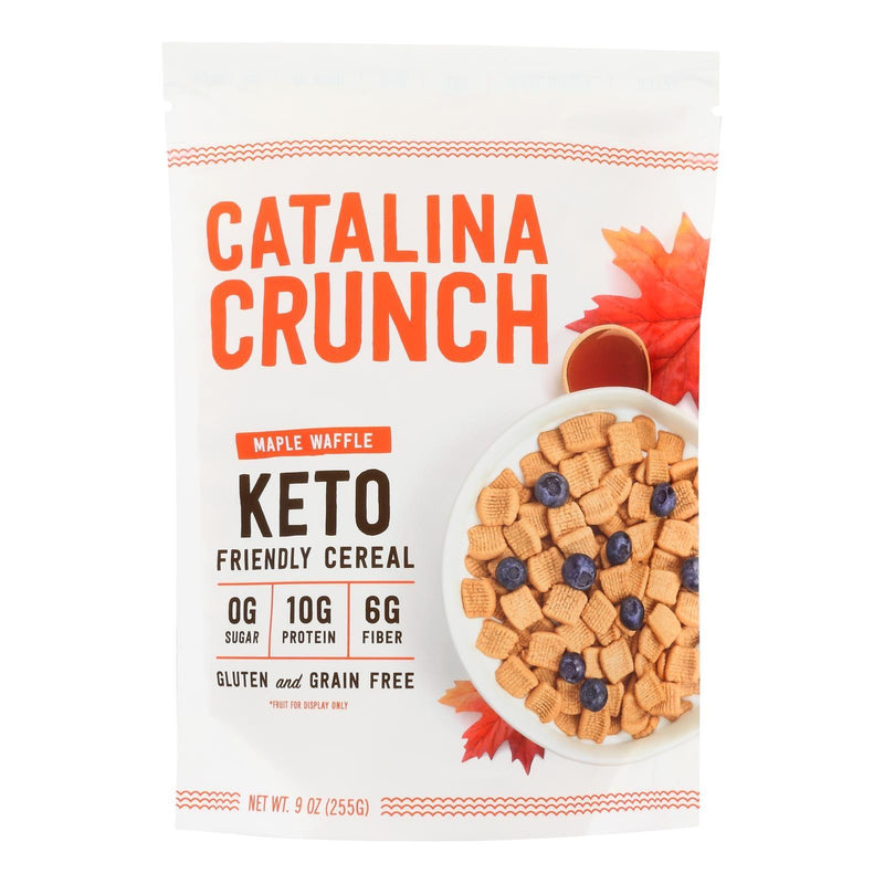Catalina Snacks Inc - Crunch Crl Maple Waffle - Case Of 6 - 9 Ounce