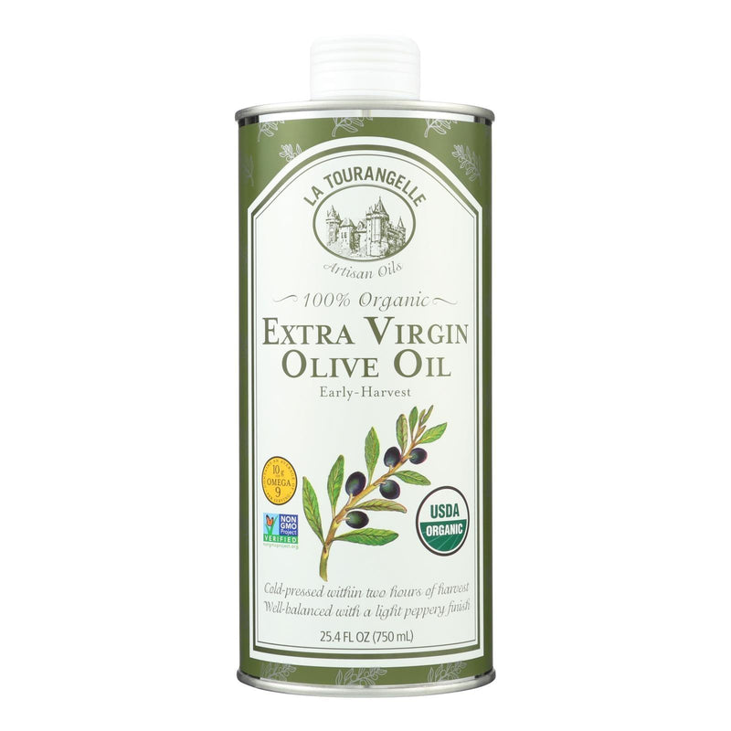 La Tourangelle Organic Extra Virgin Olive Oil - Case Of 6 - 25.4 Ounce