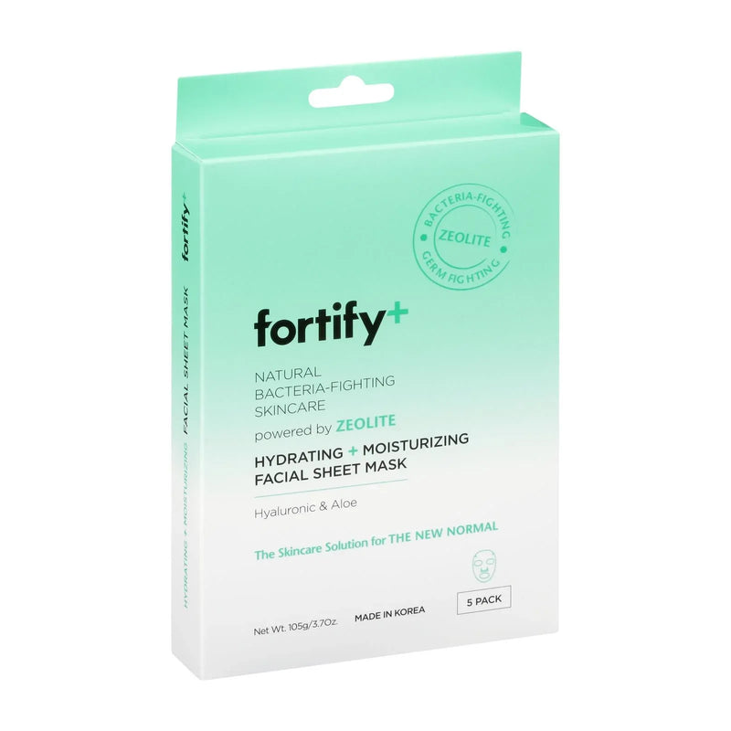 An image displaying Fortify+ - Mask Sheet Hydrt Moist - 1 Each 1-5 Ct by Fortify+