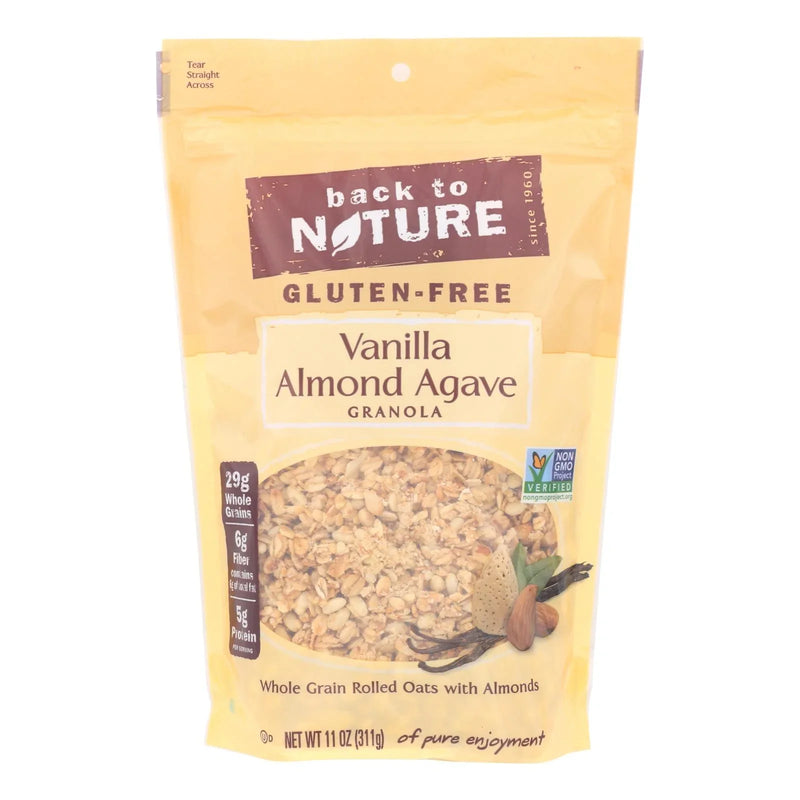 Back To Nature Granola - Vanilla Almond Agave - 11 Ounce - Case Of 6