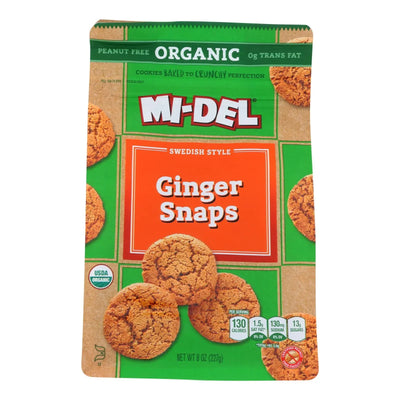 An image displaying Midel - Ginger Snaps - Case Of 8 - 8 Oz by Midel