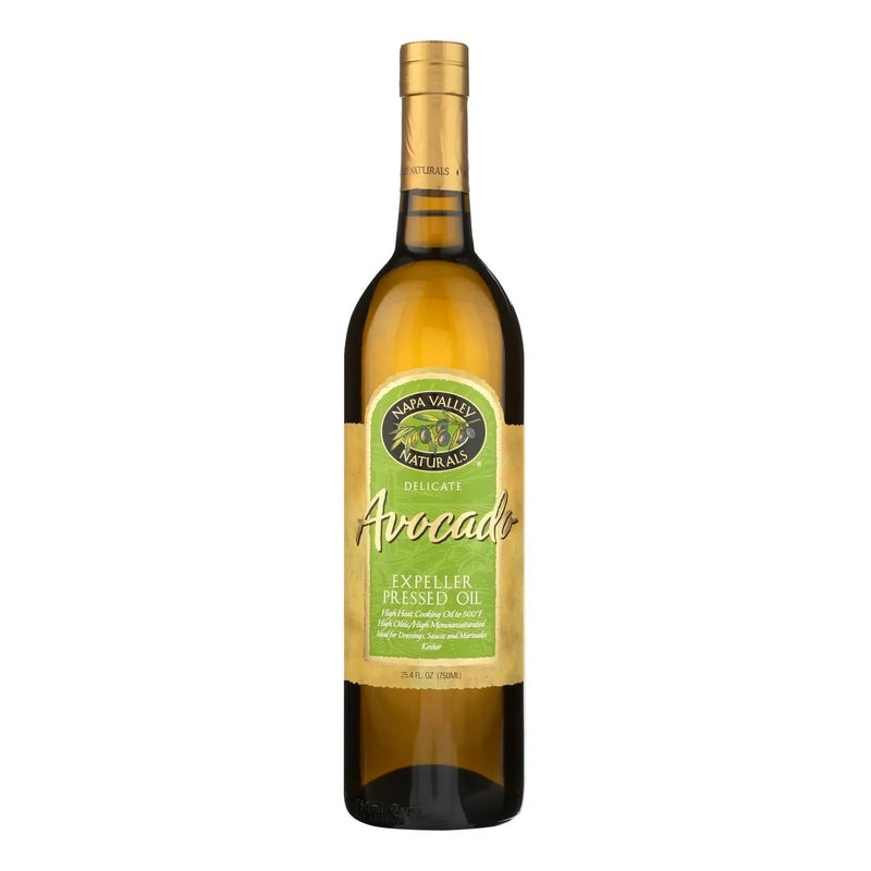 An image displaying Napa Valley Naturals - Oil Avocado Expeller Prss - Case Of 12 - 25.4 Ounce by Napa Valley Naturals