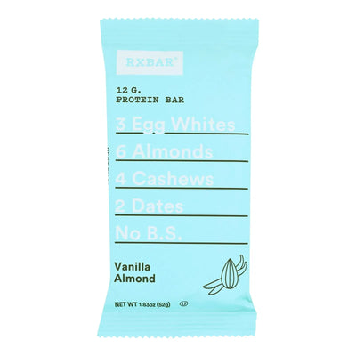 An image displaying Rxbar - Protein Bar Vanilla Almond - Case Of 12 - 1.83 Oz by Rxbar