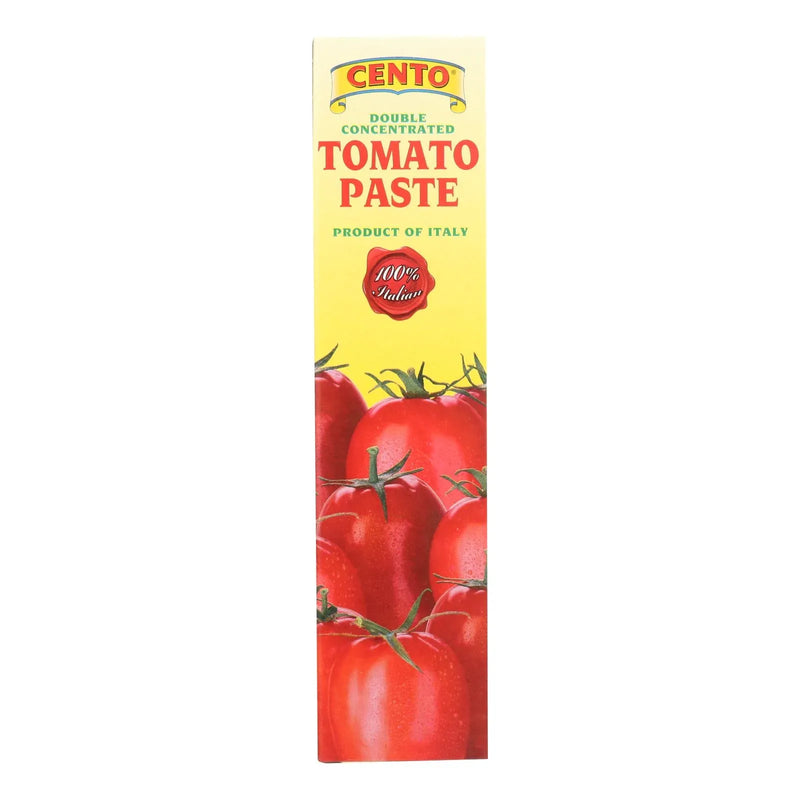 An image displaying Cento - Tomato Paste - Tube - Case Of 12 - 4.56 Ounce. by Cento