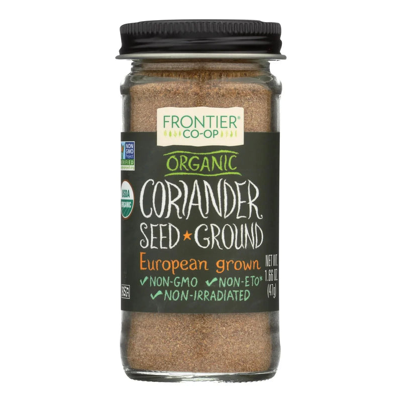 Frontier Herb Coriander Seed - Organic - Ground - 1.60 Ounce