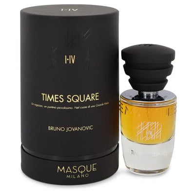 An image displaying Masque Milano Times Square by Masque Milano Eau De Parfum Spray 1.18 oz for Women by Masque Milano