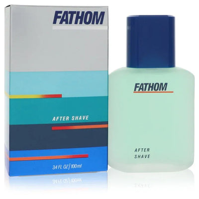 An image displaying Fathom by Dana After Shave 3.4 oz for Men by Dana