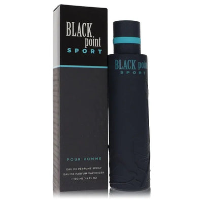 An image displaying Black Point Sport by Yzy Perfume Eau De Parfum Spray 3.4 oz for Men by Yzy Perfume