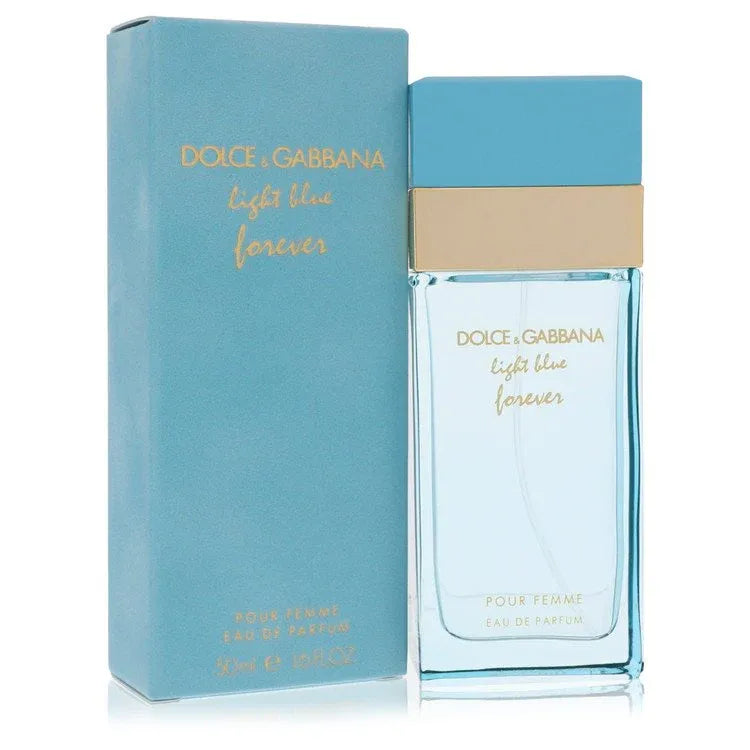 An image displaying Light Blue Forever by Dolce & Gabbana Eau De Parfum Spray oz for Women by Dolce & Gabbana