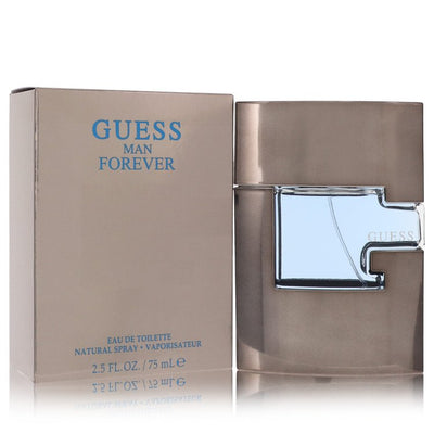 An image displaying Guess Man Forever by Guess Eau De Toilette Spray 2.5 oz for Men by Guess