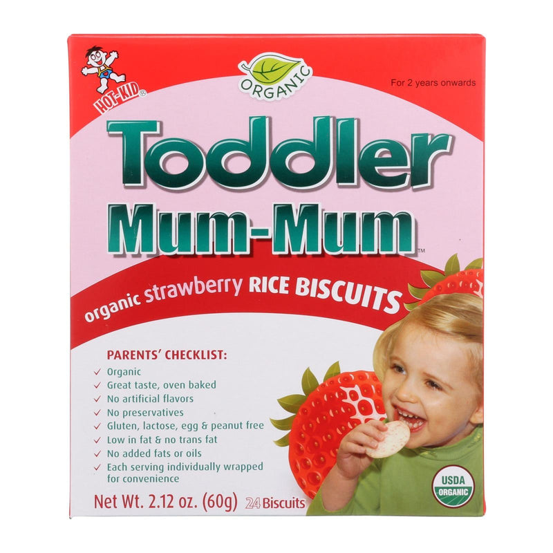 Hot Kid Toddler Mum - Strawberry - Case Of 6 - 2.12 Ounce
