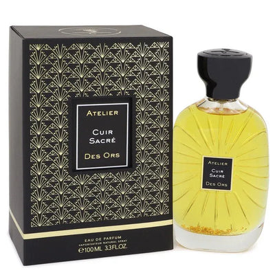 An image displaying Cuir Sacre by Atelier Des Ors Eau De Parfum Spray 3.3 oz for Women by Atelier Des Ors