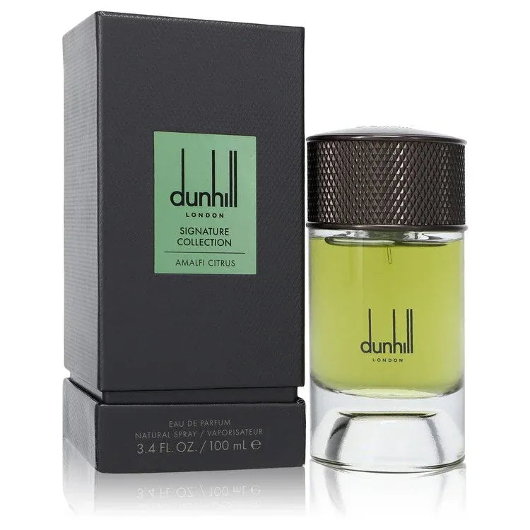 An image displaying Dunhill Signature Collection Amalfi Citrus by Alfred Dunhill Eau De Parfum Spray 3.4 oz for Men by Alfred Dunhill