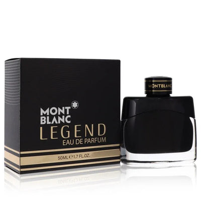 An image displaying MontBlanc Legend by Mont Blanc Eau De Parfum Spray 1.7 oz for Men by Mont Blanc