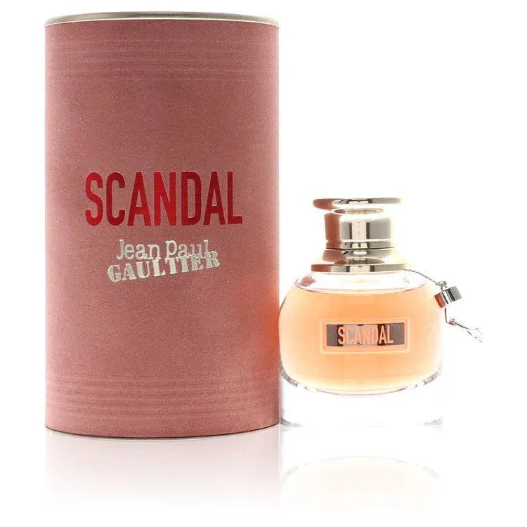 An image displaying Jean Paul Gaultier Scandal by Jean Paul Gaultier Eau De Parfum Spray 1 oz for Women by Jean Paul Gaultier