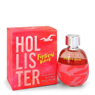 An image displaying Hollister Festival Vibes by Hollister Eau De Parfum Spray 3.4 oz for Women by Hollister