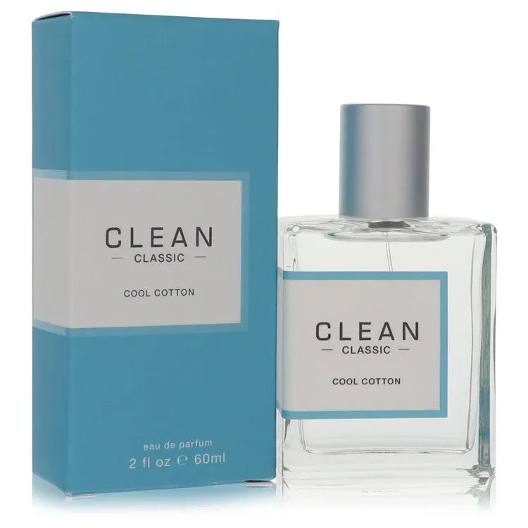 An image displaying Clean Cool Cotton by Clean Eau De Parfum Spray 2 oz for Women by Clean