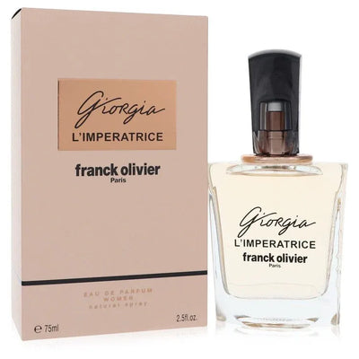 An image displaying Franck Olivier Giorgio L'imperatrice by Franck Olivier Eau De Parfum Spray 2.5 oz for Women by Franck Olivier