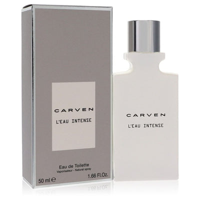 An image displaying Carven L'eau Intense by Carven Eau De Toilette Spray 1.7 oz for Men by Carven