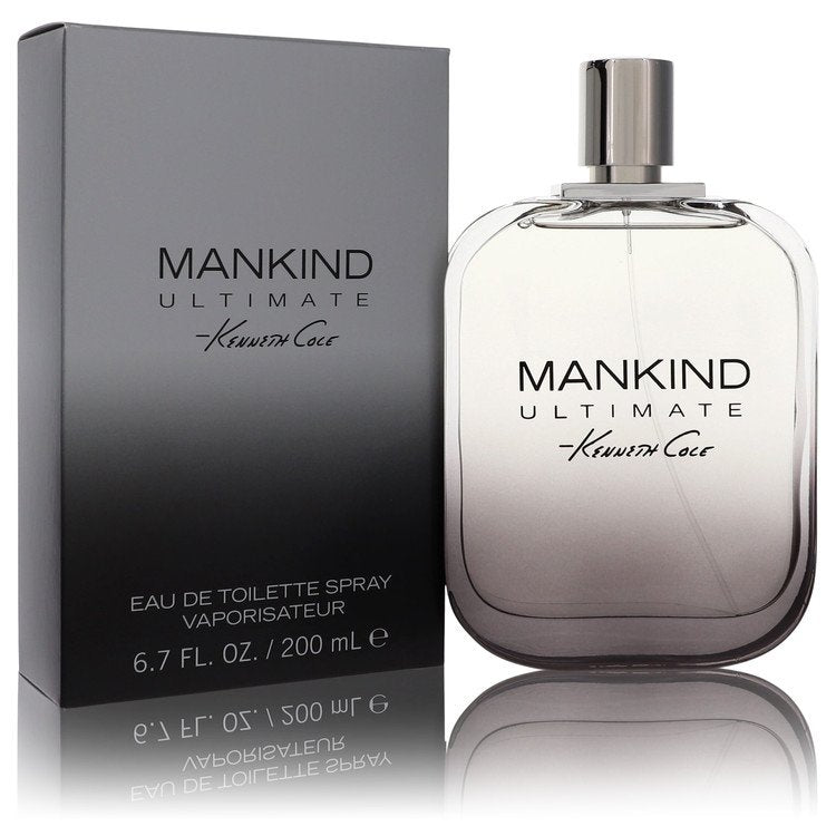 An image displaying Kenneth Cole Mankind Ultimate by Kenneth Cole Eau De Toilette Spray 6.7 oz for Men by Kenneth Cole