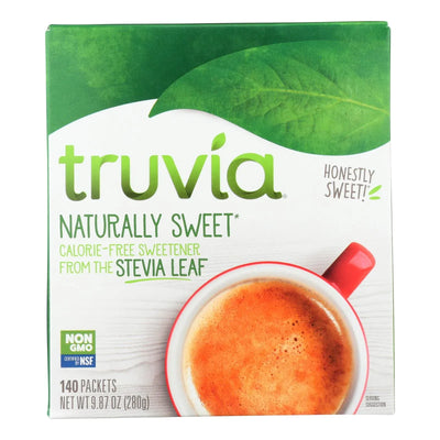 An image displaying Truvia - Sweetener Natural - Case Of 6 - 140 Ct by Truvia