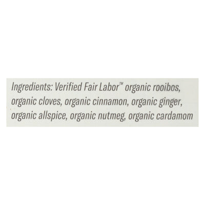 Numi Tea Organic Herbal Tea - Rooibos Chai - Case Of 6 - 18 Bags - Orca Market