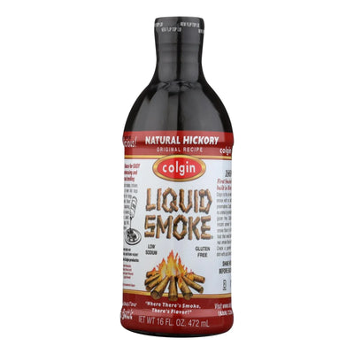 An image displaying Colgin Liquid Smoke - Hickory - Case Of 6 - 16 Fl Ounce by Colgin