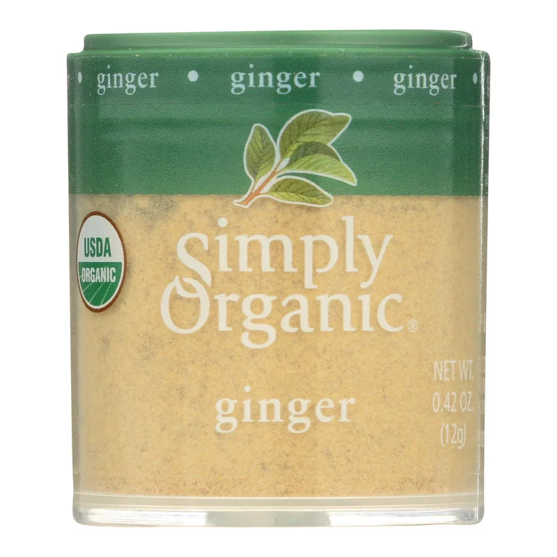 An image displaying Simply Organic Ginger Root - Organic - Ground - .42 Ounce - Case Of 6 by Simply Organic