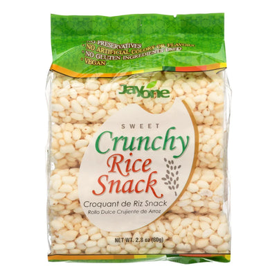 An image displaying Jayone Crunchy Rice Snack - Case Of 6 - 2.8 Ounce by J1