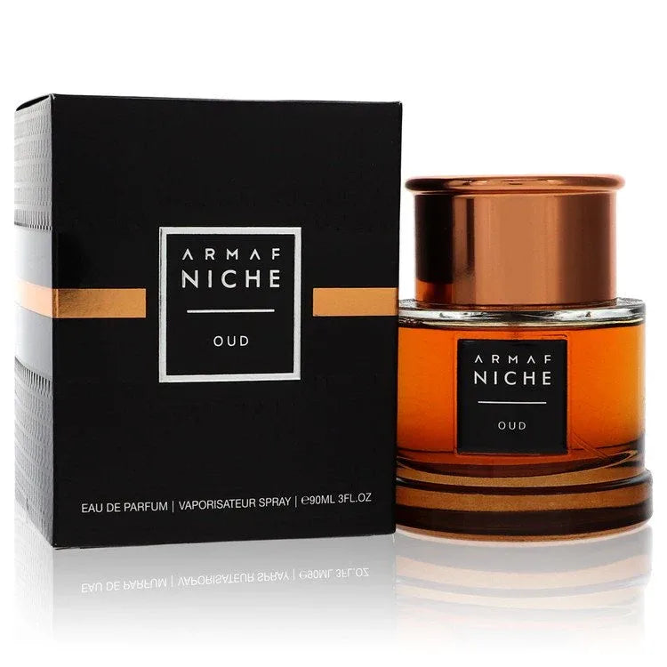 An image displaying Armaf Niche Oud by Armaf Eau De Parfum Spray 3 oz for Men by Armaf