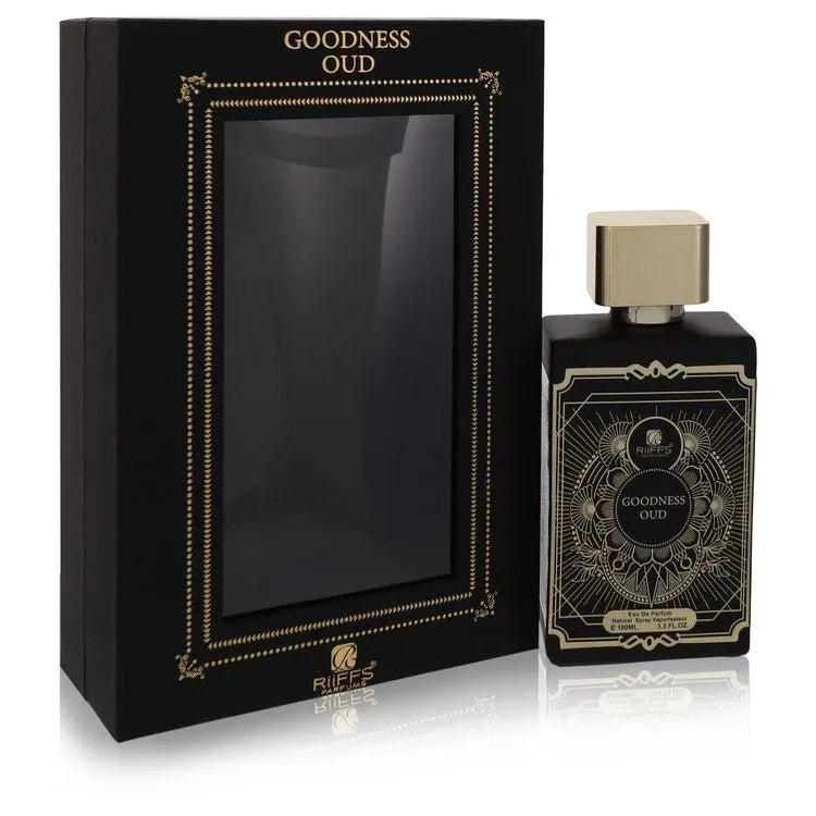 An image displaying Goodness Oud by Riiffs Eau De Parfum Spray 3.3 oz for Men by Riiffs